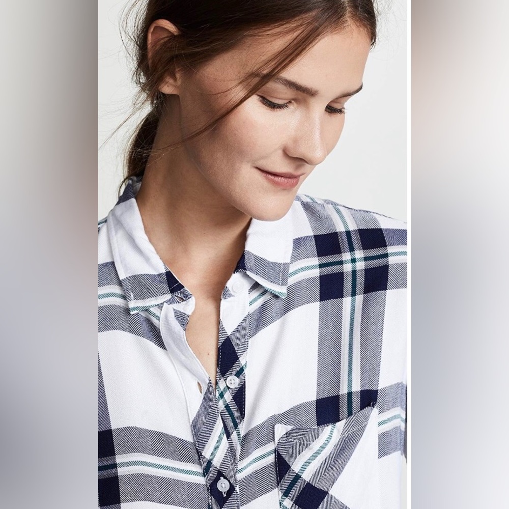 Rails Hunter Button Down Shirt In Color Called Na… - image 6